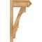 Ekena Millwork Balboa Arts & Crafts Rough Sawn Outlooker, Western Red Cedar, 6"W x 14"D x 26"H OUT06X14X26BOA03RWR - alternate 2